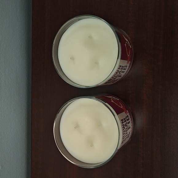 Bath & Body Works White Barn "BROWN SUGAR & FIG" 3-Wick Candles - Set of 2 - Picture 3 of 4